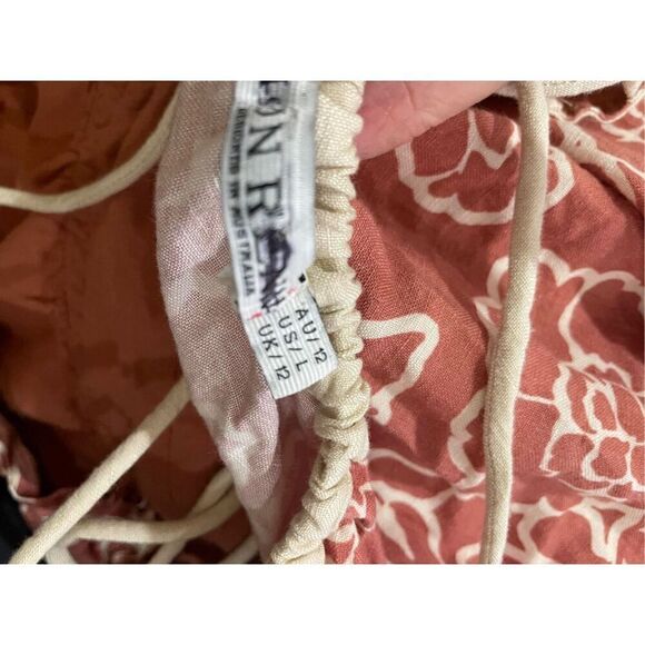 Mon Renn Monte Floral Sundress Size L - Picture 9 of 10